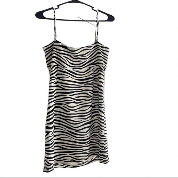 ETOPHE STUDIOS Zebra Pattern Straps Dress Size M - Picture 4 of 7